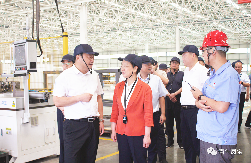 安阳市人大主任徐家平到米兰(中国)集团视察